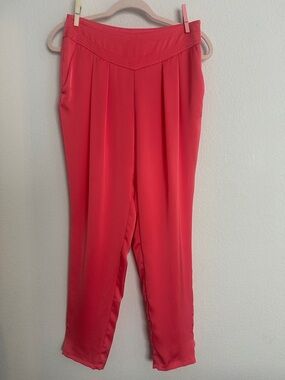 RAMY BROOK satin pleated dressy pants 2